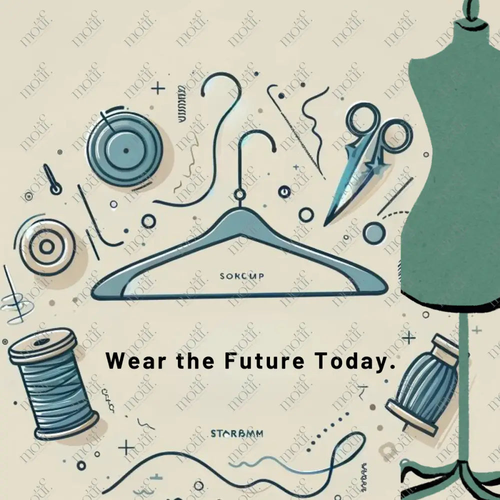 Social Media Post Image 5: Wear The Future Today Slogan For Fashion Industry