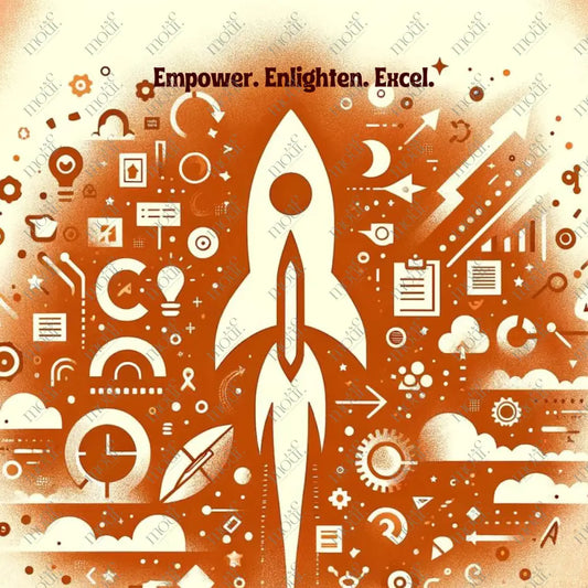 Social Media Post Image 7: Empower. Enlighten. Excel. Slogan For Education Vertical