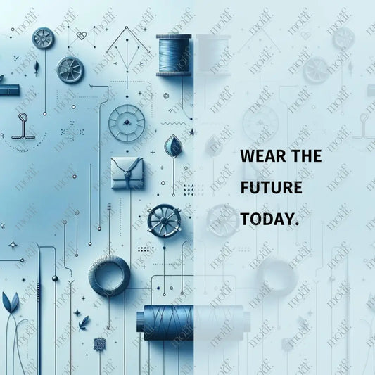 Social Media Post Image 7: Wear The Future Today Slogan For Fashion Industry