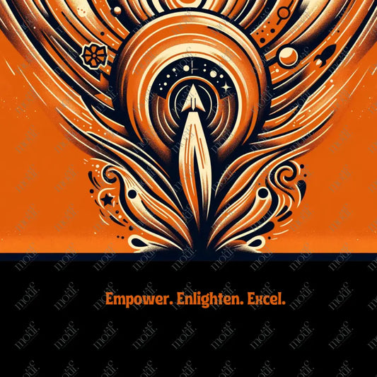 Social Media Post Image 7: Empower. Enlighten. Excel. Slogan For Education Vertical