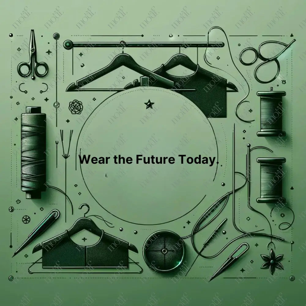 Social Media Post Image 9: Wear The Future Today Slogan For Fashion Industry