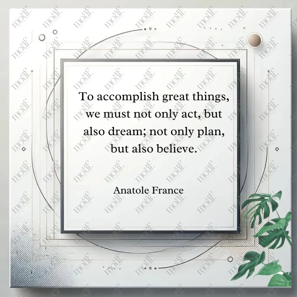 Social Media Post Image 9: Wisdom Quotes For Professionals: Anatole France