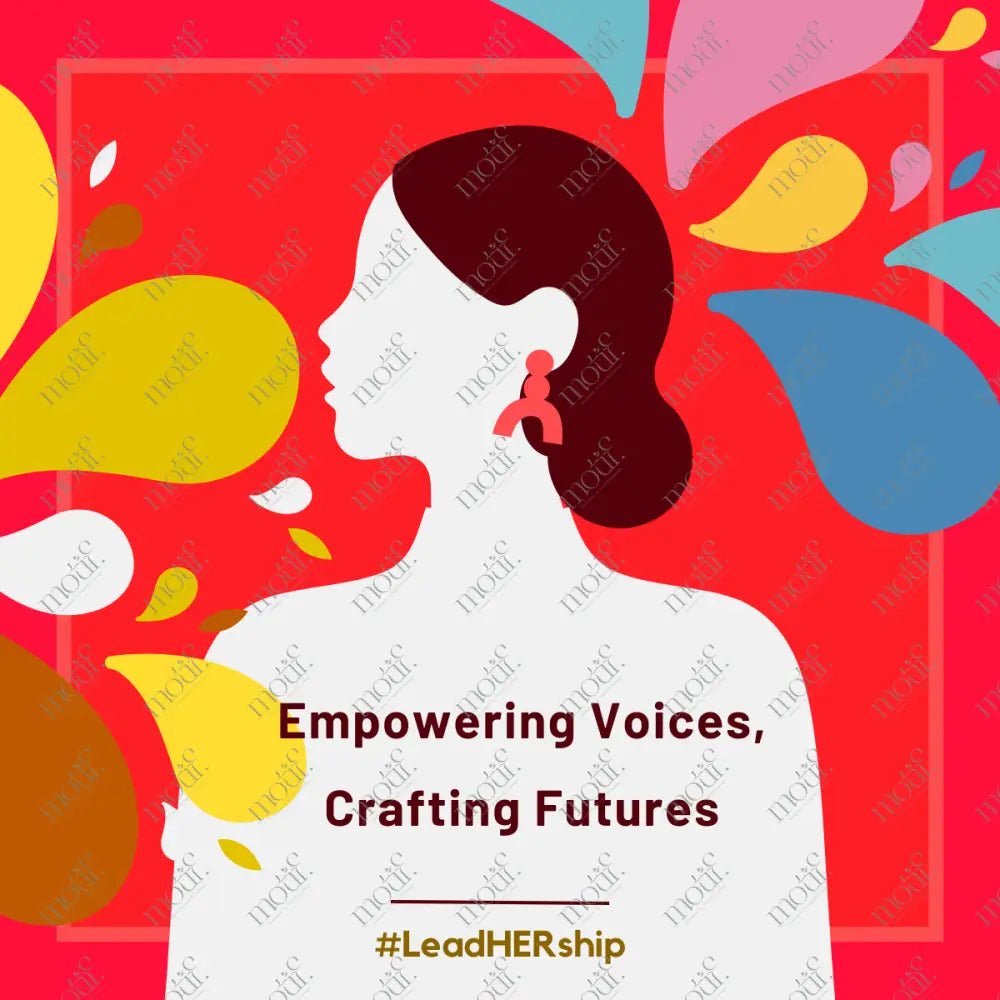 Social Media Post Image: Empowering Voices Leadhership Red