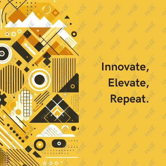 Social Media Post Image: Innovate Elevate Repeat For Tech Vertical