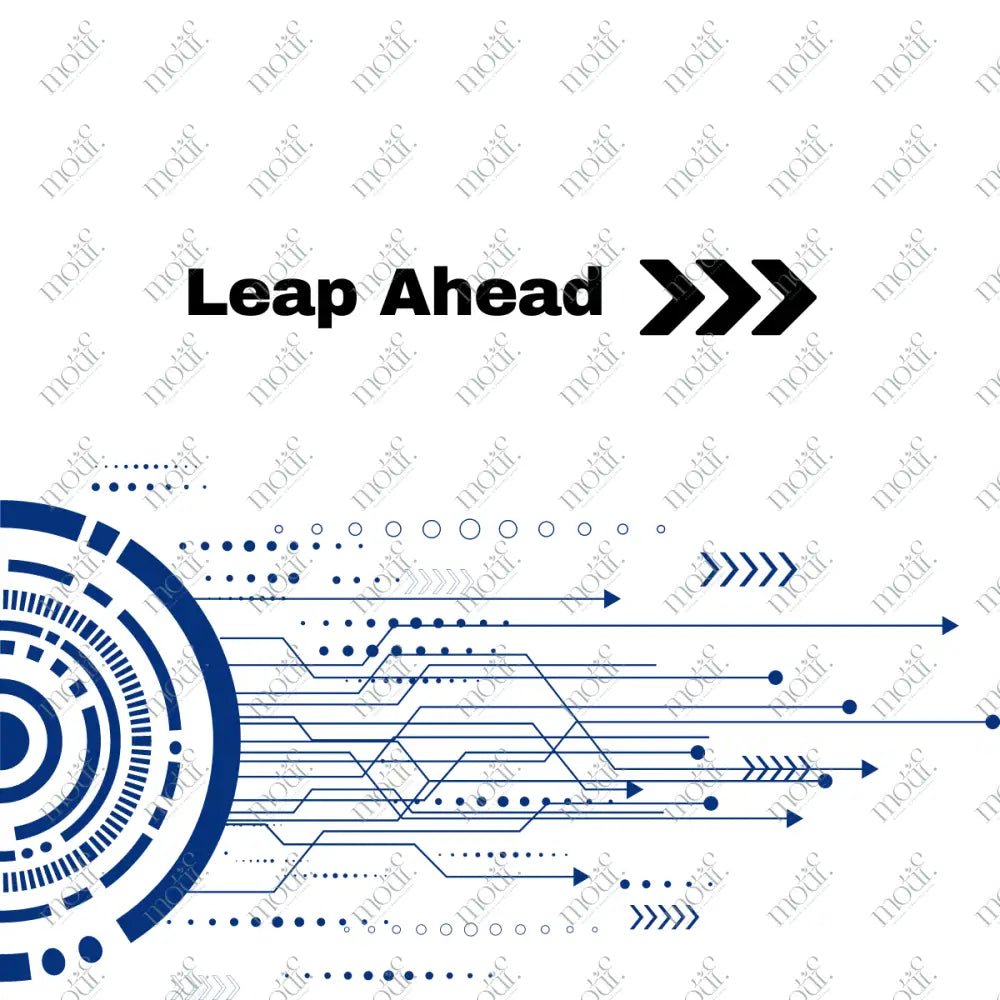 Social Media Post Image:Leap Ahead Blue