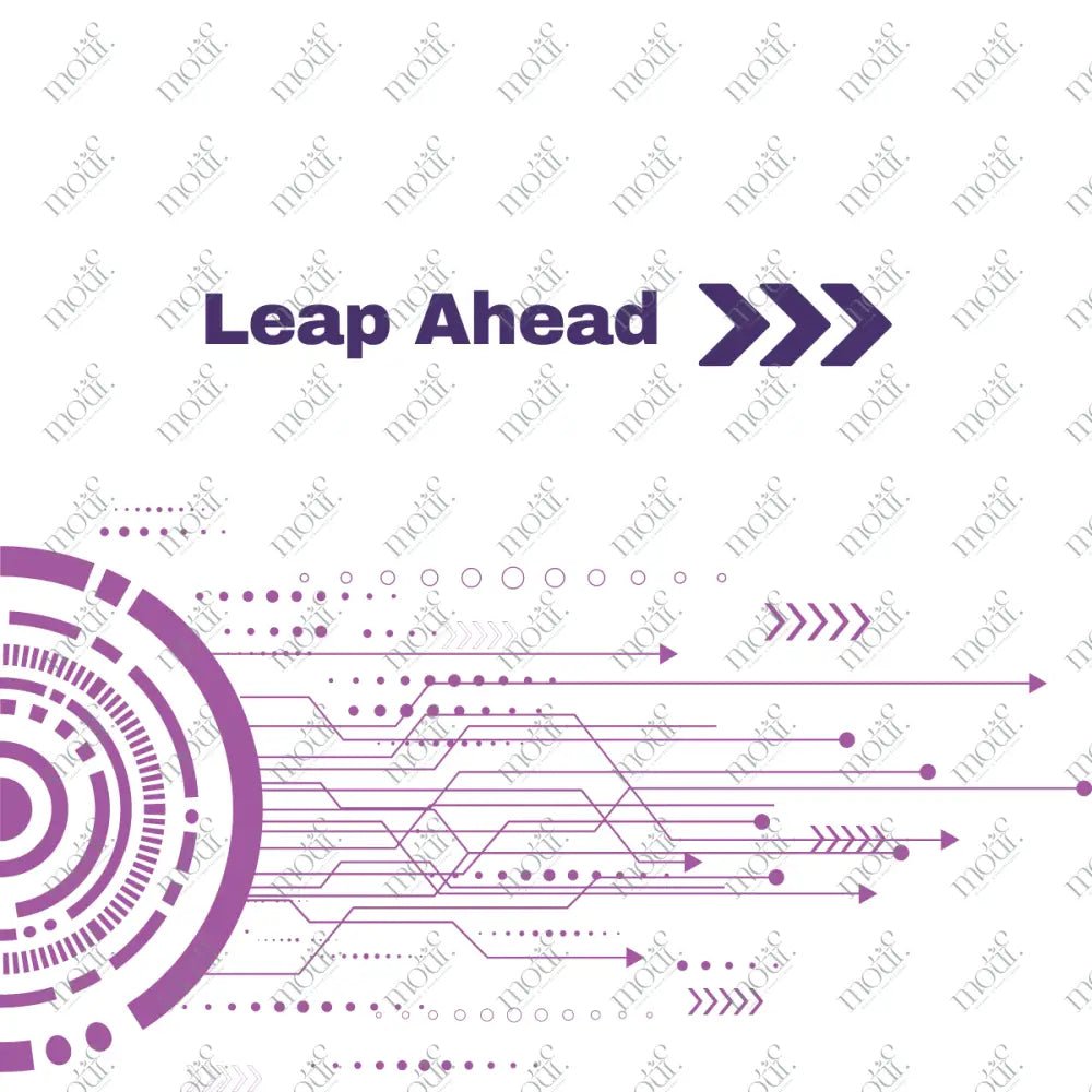 Social Media Post Image:Leap Ahead Purple