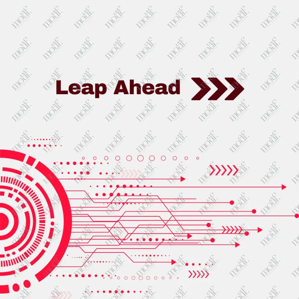 Social Media Post Image:Leap Ahead Red