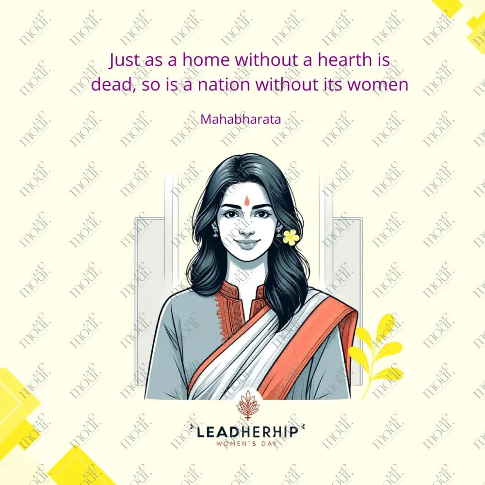 Social Media Post Image: Nation Without Its Women Leadhership Yellow