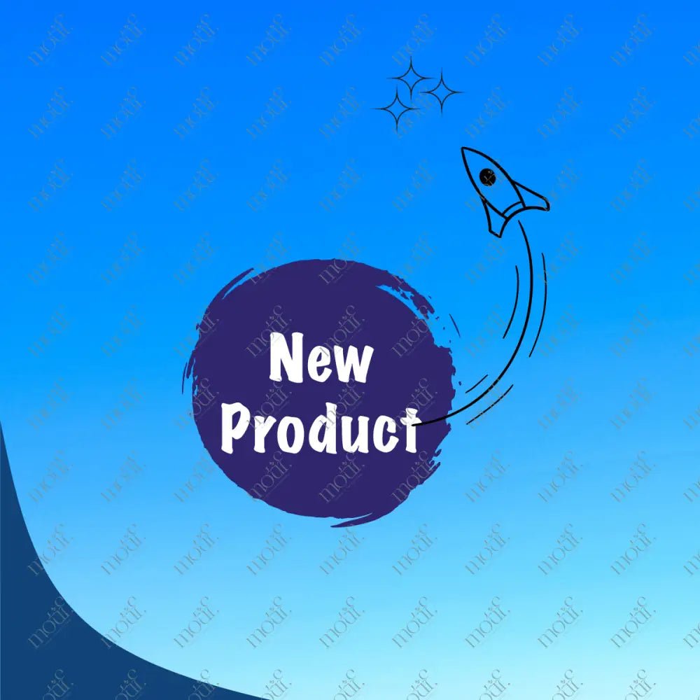 Social Media Post Image: New Product Blue