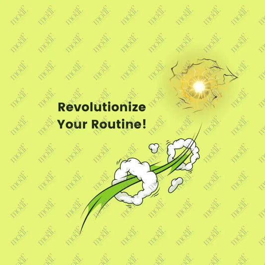 Social Media Post Image:Revolutionize Your Routine Green