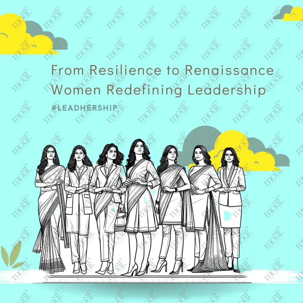 Social Media Post Image: Women Redefining Leadership #Leadhership Yellow