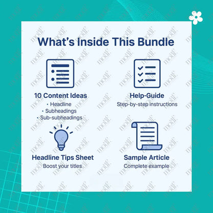 Top 10 Content Ideas – Motivation – Intelligent Top 10 Bundles