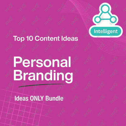Top 10 Content Ideas – Personal Branding – Intelligent Top 10 Bundles